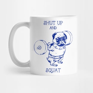 Pug Squats Mug